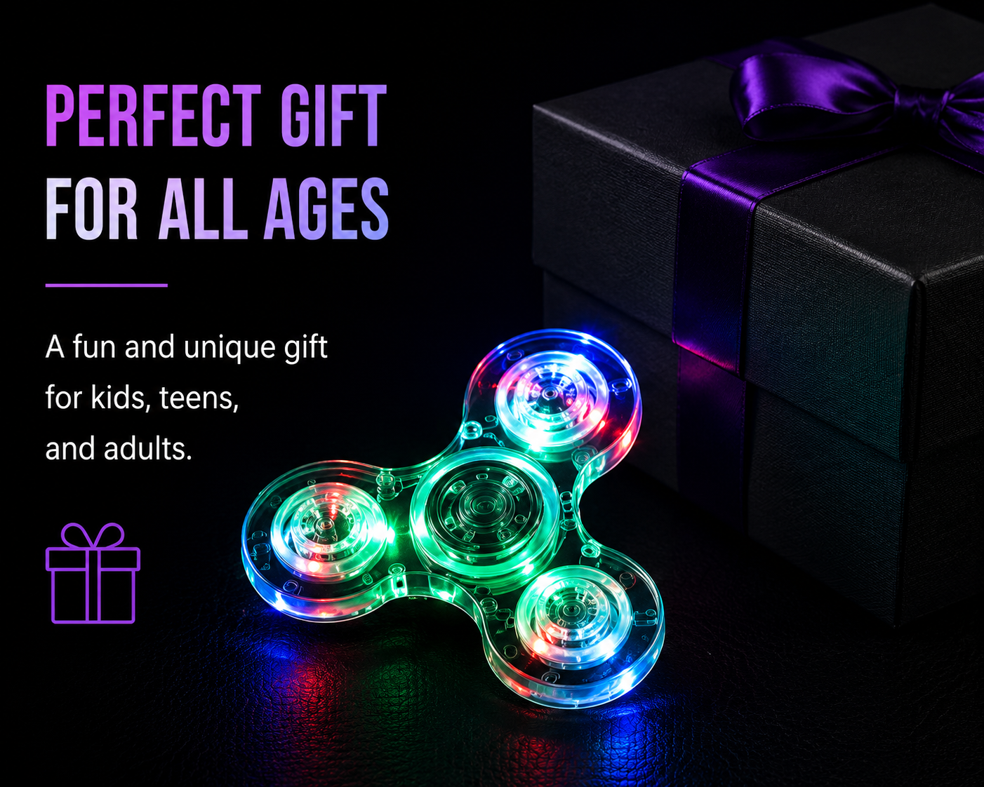 LED Light-Up Fidget Spinner