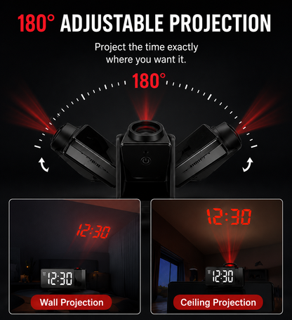 Projection Alarm Clock