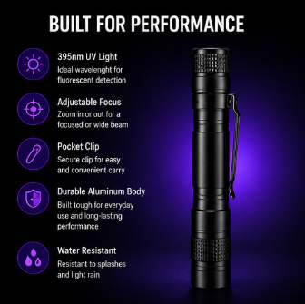 395nm UV Flashlight