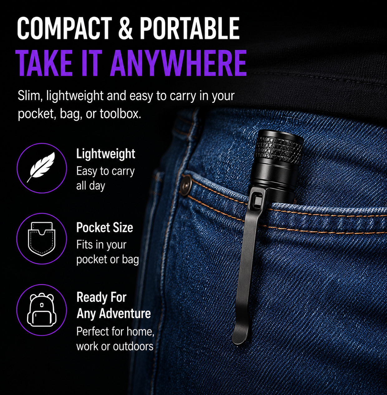 395nm UV Flashlight