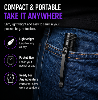 395nm UV Flashlight