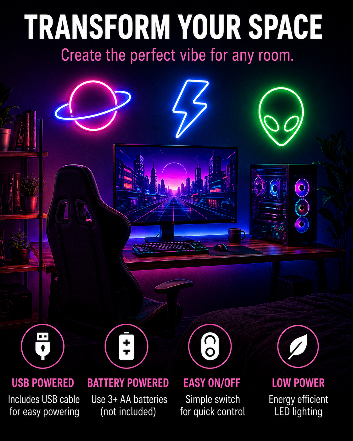 LED Neon Sign Light