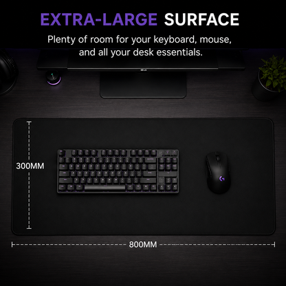 Midnight Extended Mouse Pad