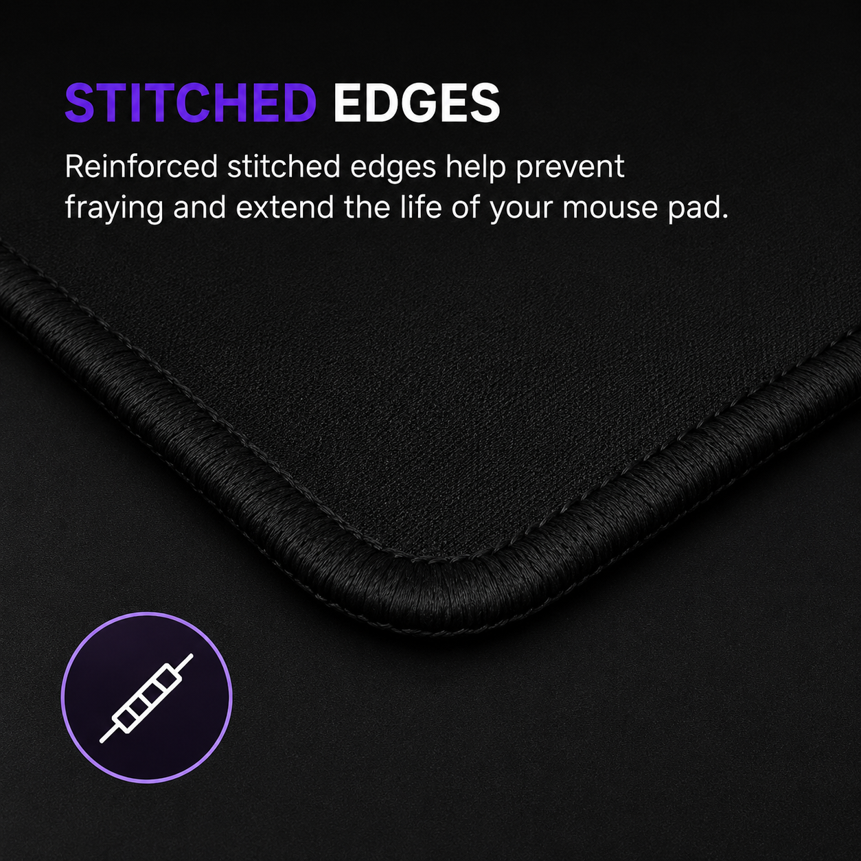Midnight Extended Mouse Pad