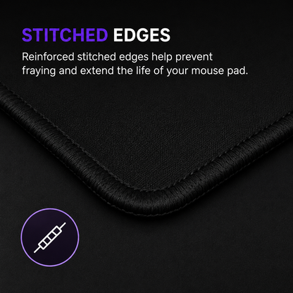 Midnight Extended Mouse Pad