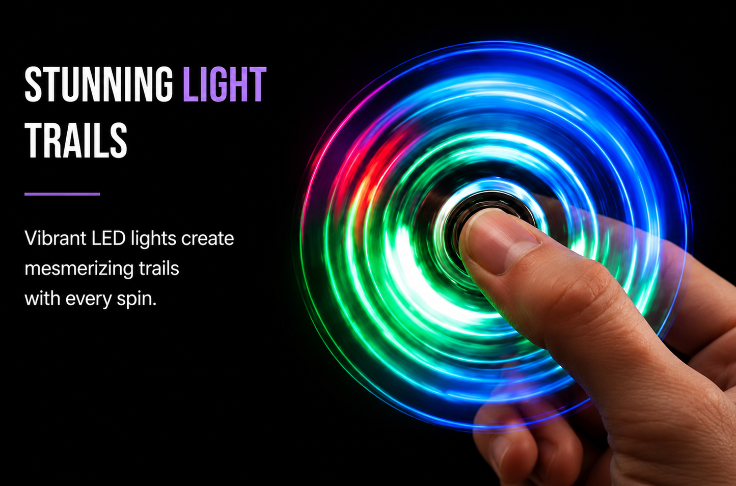 LED Light-Up Fidget Spinner