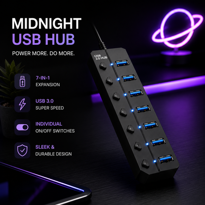 Midnight USB Hub
