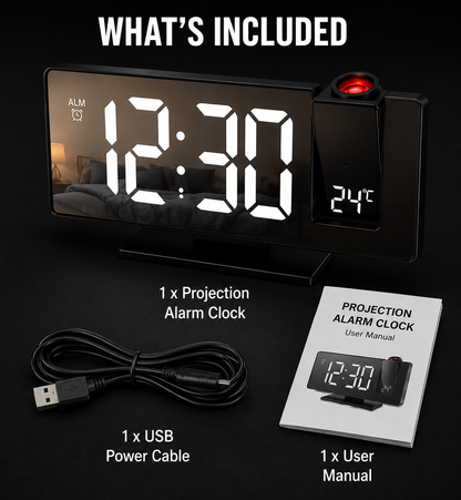 Projection Alarm Clock
